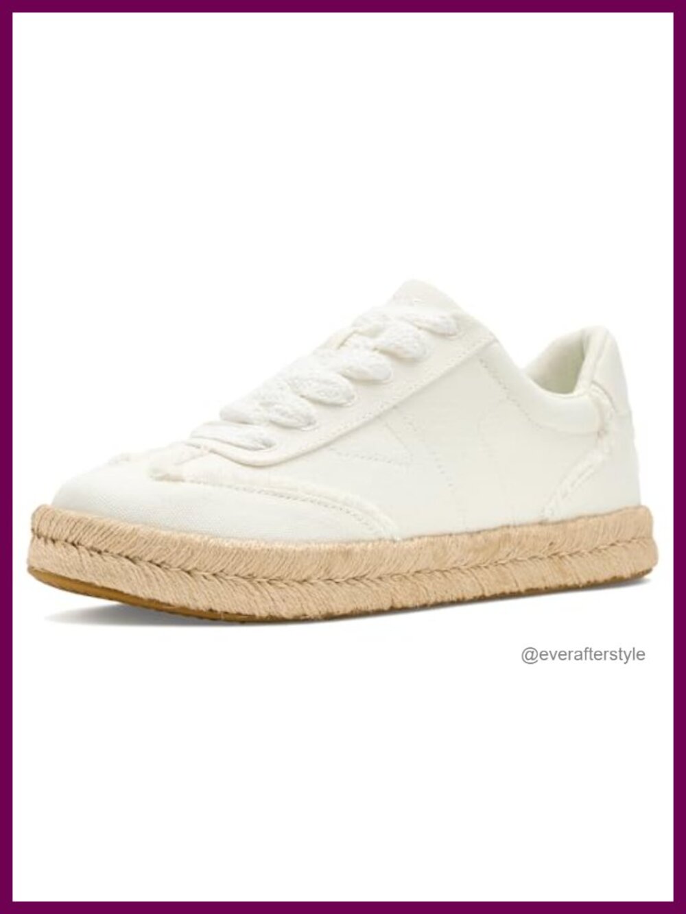 Jesse Low-Top Canvas Sneakers Cushioned Platform Lace-Up Casual Shoes